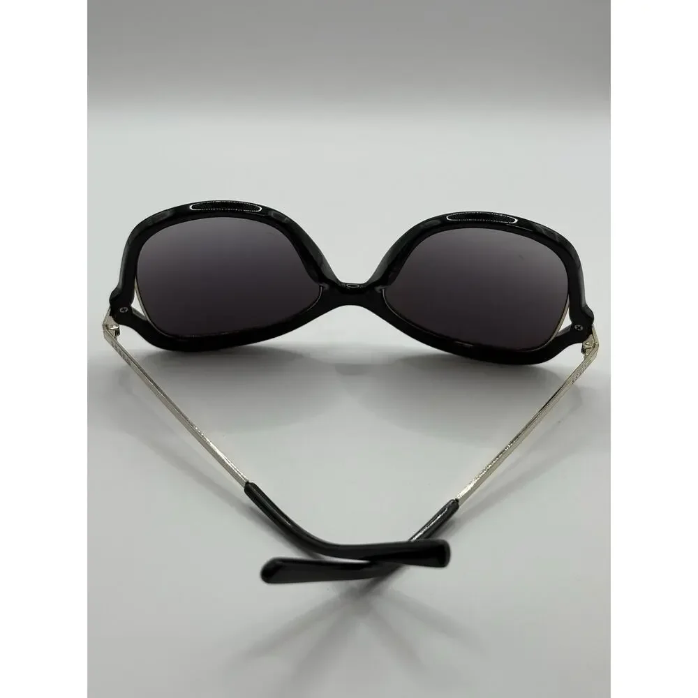 Guess Oversized Round Sunglasses Black Gradient Lens